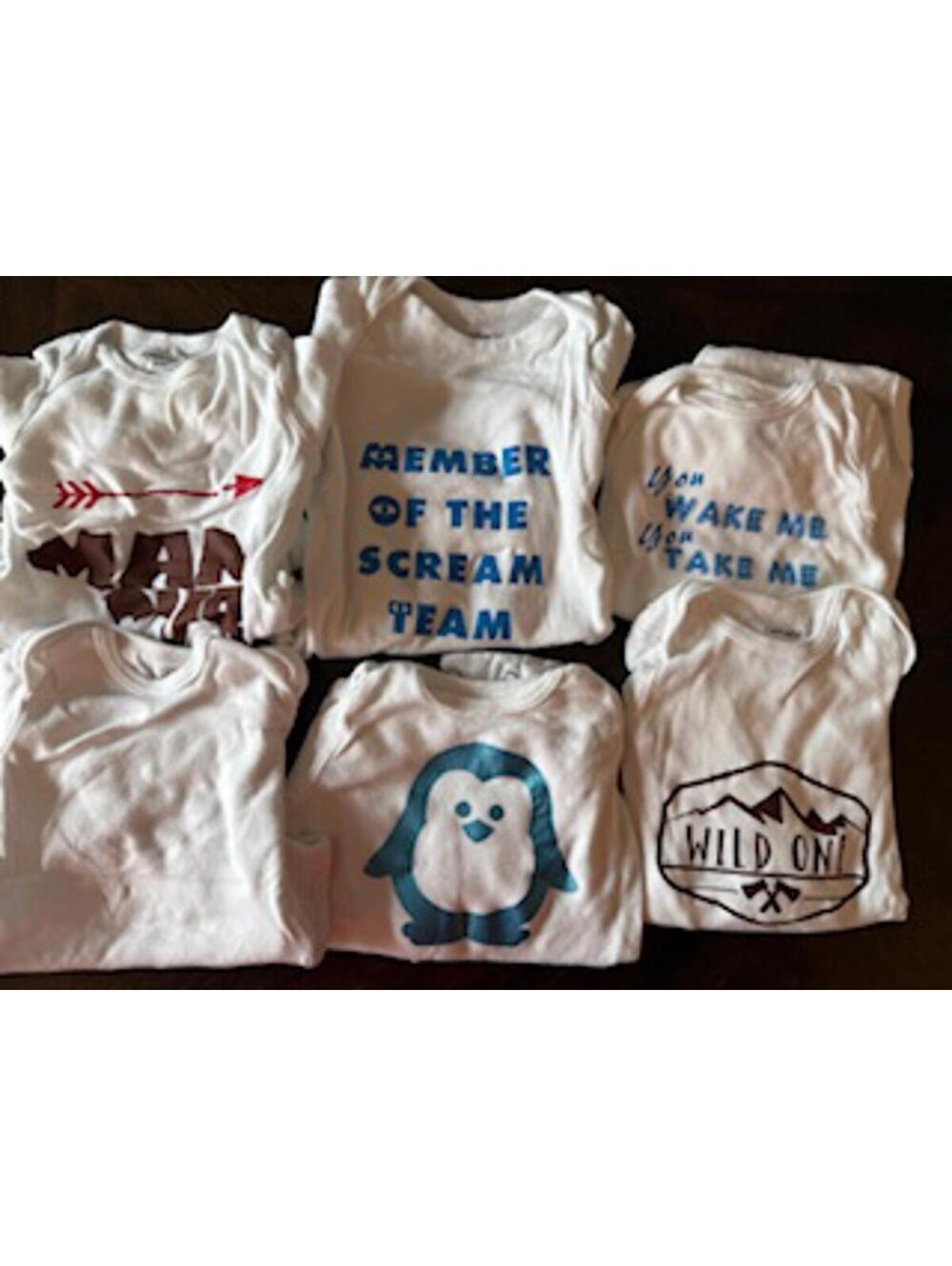 Lot of 3 Carters 3 month Onesies